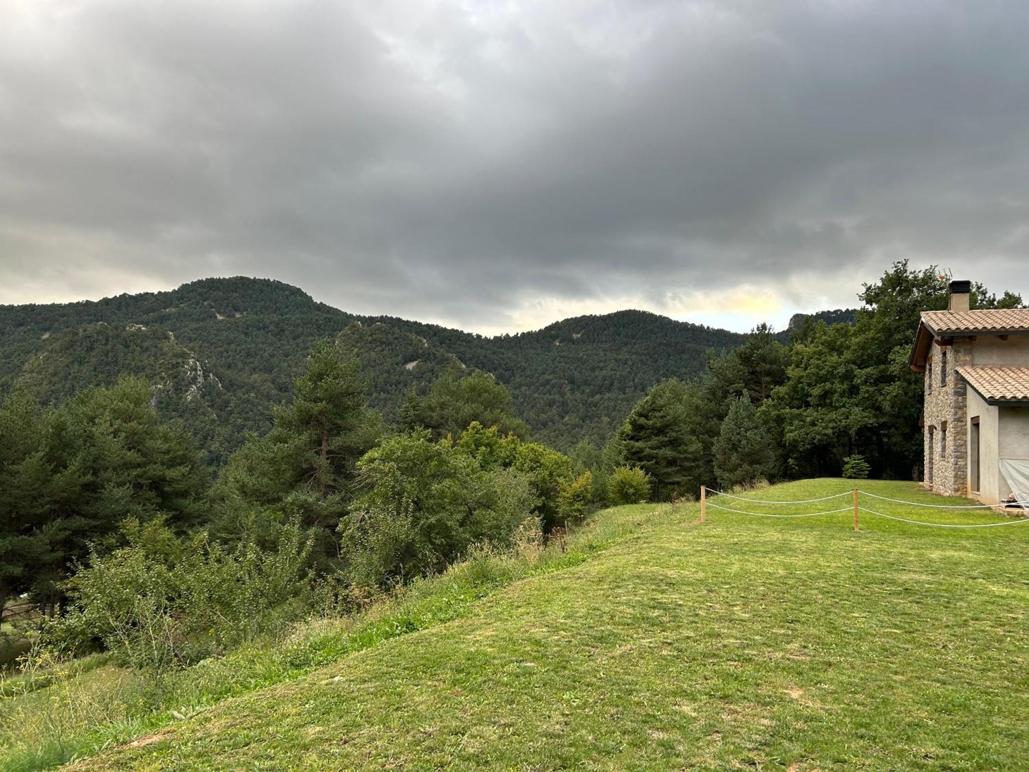 Casa De Les Escoles, Espinalbet - Alberga Castellar del Riu Экстерьер фото